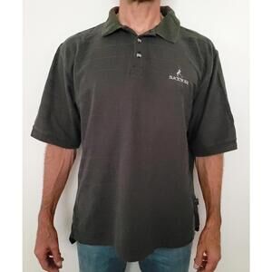 Adidas Climalite × Blackthorn Golf Polo Shirt Charcoal Gray